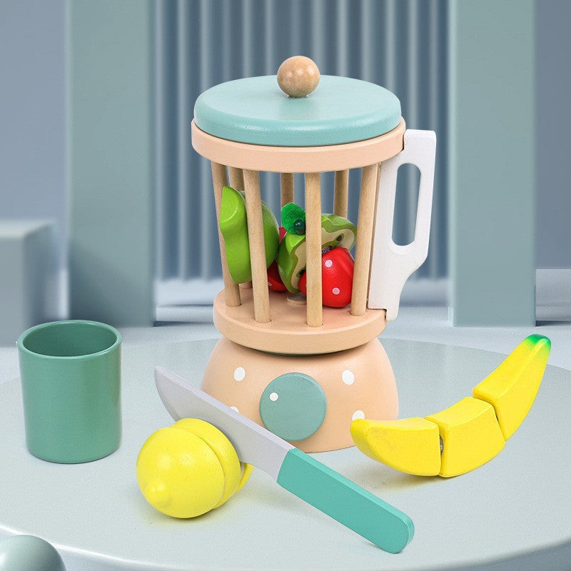 Wooden Tea Party Set for Little Girls, Tea Set Toddler Girl Toys, Pretend Play Tea Sets for Toddlers 3-5, Wooden Toys with Cupcake Stand & Play Kitchen Accessories for 3 4 5 6 Years Old Gifts