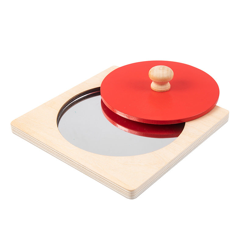 Montessori Toy Wooden Shape Peg Puzzle, Fine Motor Color Matching Sorting Board, Early Learning Educational Activity Toy Gift for Preschool Toddler Baby