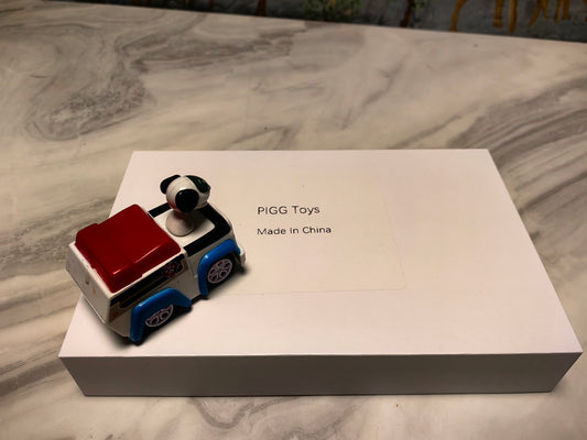 PIGG Wangwang Patrol Children's Toy Wangwang Patrol Rescue Bus Watchtower Headquarters Full Set Inertia Car Bus